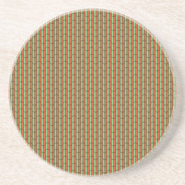 Geometrische Tiles Getränkeuntersetzer (Vorne)