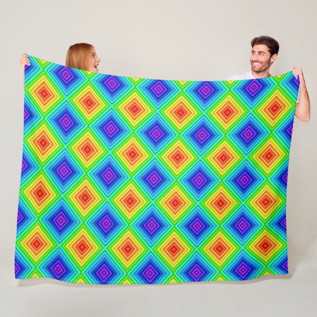 Geometrische Topografie - Fleece Blanket (Beispiel)