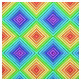 Geometrische Topografie - Pima-Baumwollgewebe Stoff