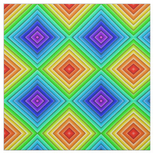 Geometrische Topographie - Baumwoll-Twill-Stoff Stoff