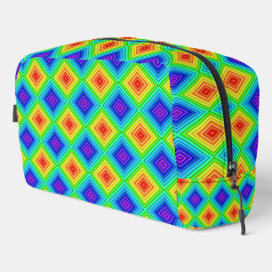Geometrische Topographie - Dopp Kit Waschbeutel