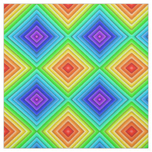 Geometrische Topographie - gekämmtes Baumwollgeweb Stoff