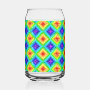 Geometrische Topographie - Glas Dose