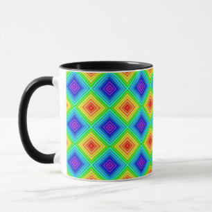 Geometrische Topographie - Kombitasse Tasse