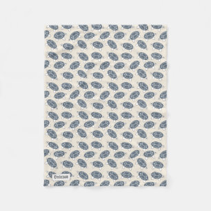 Geometrische TURTLE-Decke Fleecedecke