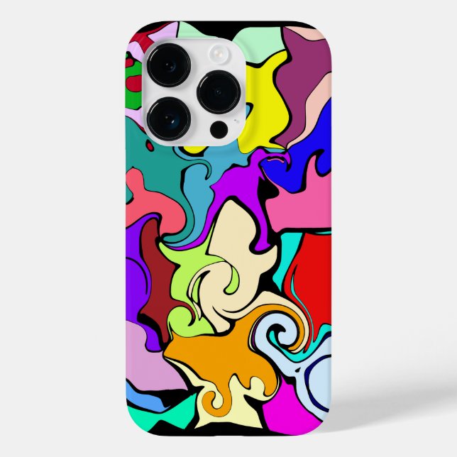 geometrische Variation Case-Mate iPhone Hülle (Rückseite)