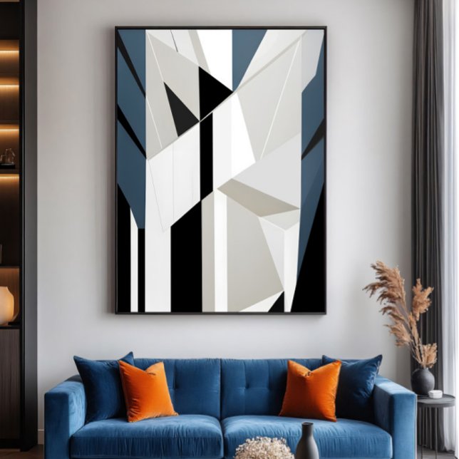 Geometrische Vertikalität Poster (Von Creator hochgeladen)