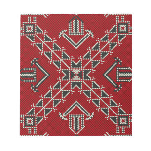 Geometrische Vintage Mode niedlich-trendiger Klass Notizblock