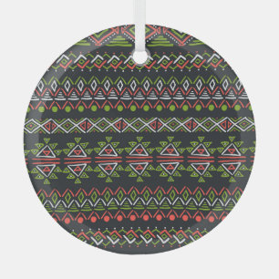 Geometrische Vintage: nahtlose Muster-Sammlung. Ornament Aus Glas