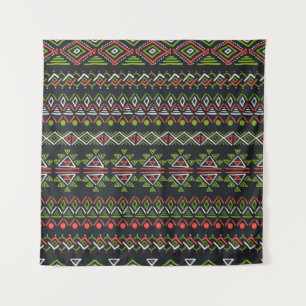 Geometrische Vintage: nahtlose Muster-Sammlung. Wandteppich
