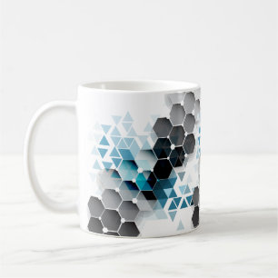 Geometrische Vorstellungskraft Kaffeetasse