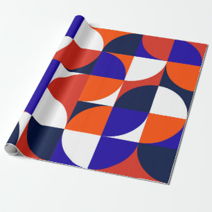 Geometrische Wandmalerei-Hintergrund. Modern und l Geschenkpapier