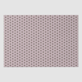 Geometrische, warme Neutronen Polka Dot Blume Seidenpapier