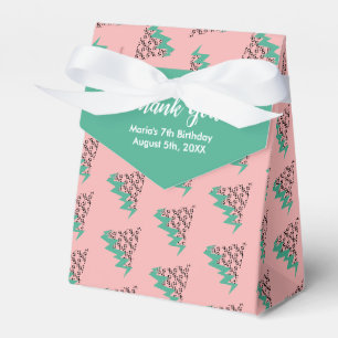Geometrische Wassermelonen-Samen-Geburtstagsfeier Geschenkschachtel