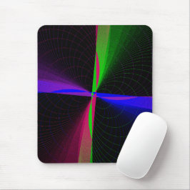 Geometrische Wave-Maus-Pad in vier Richtungen Mousepad