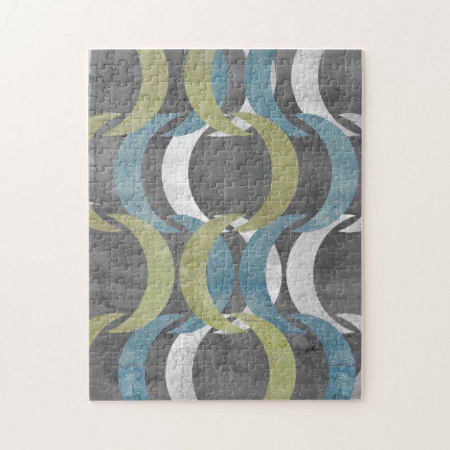 Geometrische Wiederholung I Puzzle (Vertikal)