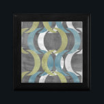 Geometrische Wiederholung I Schmuckschachtel<br><div class="desc">Muster</div>