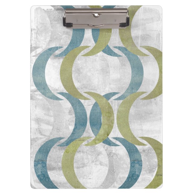 Geometrische Wiederholung III Klemmbrett (Vorderseite)