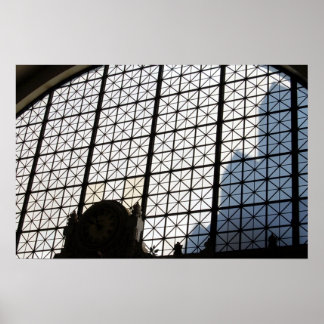 Geometrische Zeit Poster