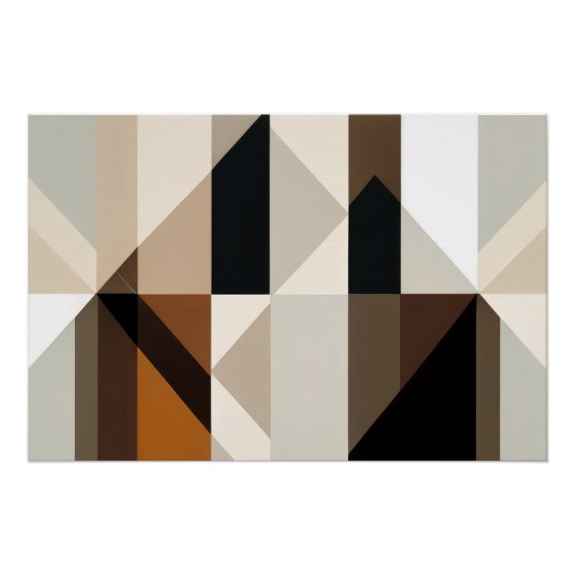 Geometrische Zusammenkunft Poster (Vorderseite)