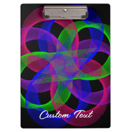 Geometrische Zwischenablage für Doppelschleife Klemmbrett