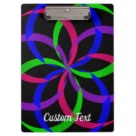 Geometrische Zwischenablage für mehrere Farben Abb Klemmbrett