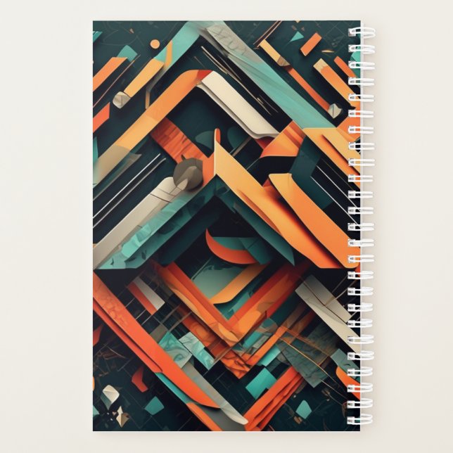 Geometrischer 3D-Unendlichkeitsplaner Planer (Rückseite)