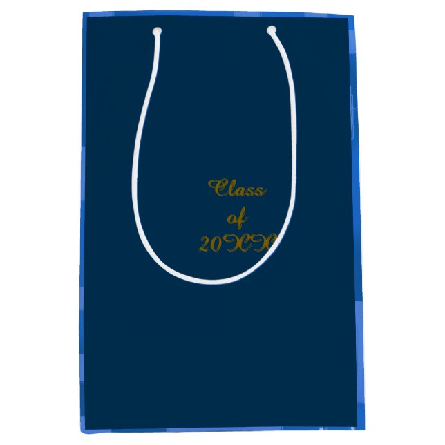 Geometrischer Abschluss Mittlere Geschenktüte (Vorderseite)