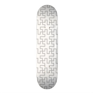 Geometrischer abstrakter Boden-Entwurf Skateboard