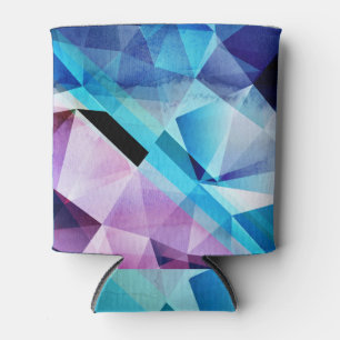 Geometrischer Abstrakter Hintergrund Dosenkühler