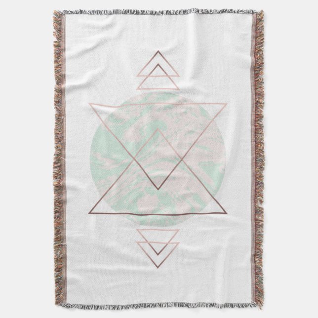 Geometrischer abstrakter Kunst-Entwurf Decke (Vorderseite Vertikal)