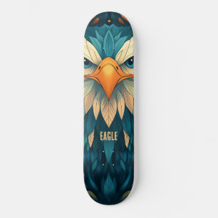 Geometrischer Adler Skateboard