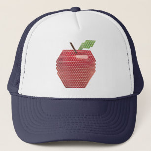 Geometrischer Apple-Hut Truckerkappe