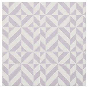 Geometrischer Deko-Cube-Muster für helle Trauben Stoff