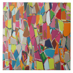 Geometrischer Deko Keramik für moderne Kunst - Til Fliese