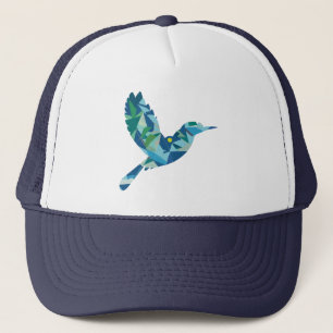 Geometrischer farbiger Bird Truckerkappe