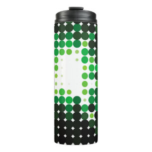 Geometrischer, farbiger Vintager Hintergrund. Abst Thermosbecher
