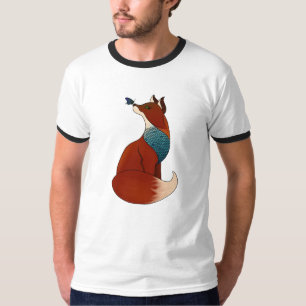 Geometrischer Fox T-Shirt