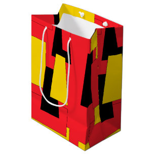 Geometrischer Genuss Mittlere Geschenktüte