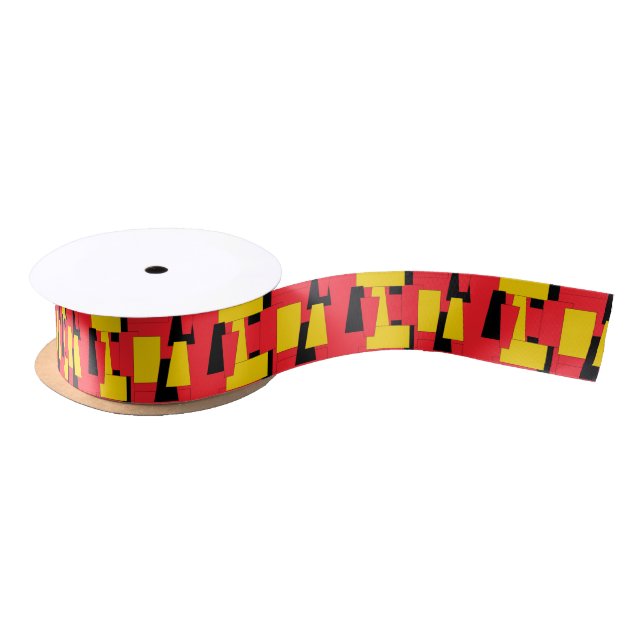 Geometrischer Genuss Satinband (Spule)