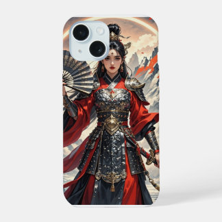 Geometrischer Glamour: Kühne Muster für Luxusräume iPhone 15 Hülle