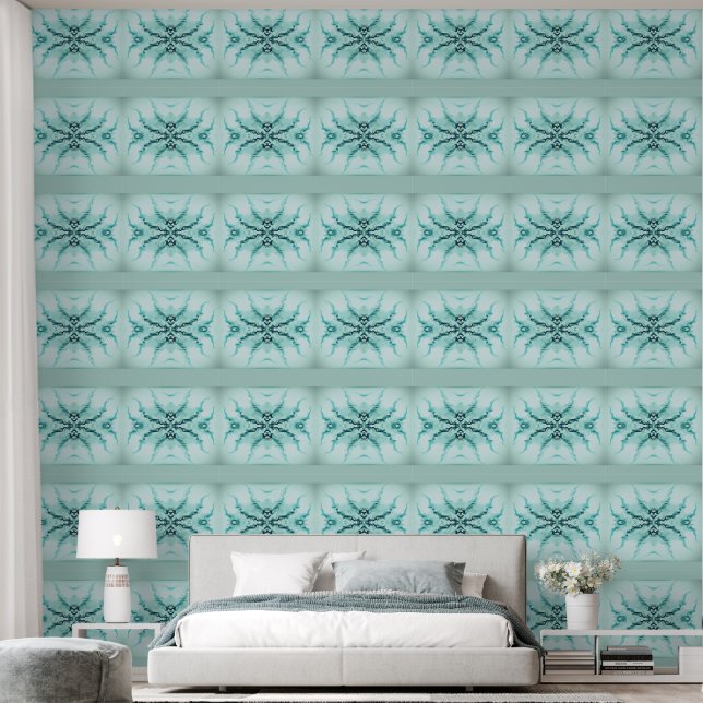 Geometrischer Glanz, innere Ruhe Tapete (Schlafzimmer)