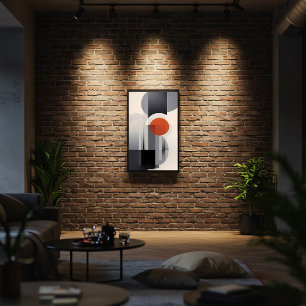 Geometrischer Gradient Poster