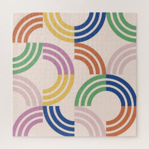 Geometrischer Hintergrund der gerasteten Kurven Puzzle
