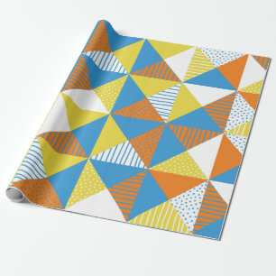 Geometrischer Hintergrund. Vintage Darstellung. Geschenkpapier