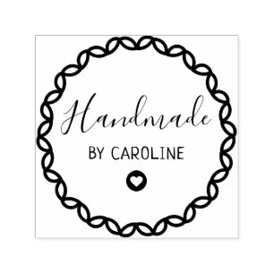 geometrischer Kranz Permastempel