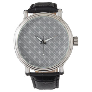 Geometrischer Kreuzanhänger Armbanduhr