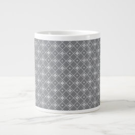 Geometrischer Kreuzanhänger Jumbo-Tasse