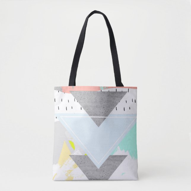 Geometrischer Kunstdruck (Vorderseite)