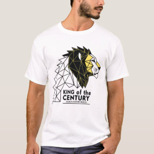 Geometrischer Löwenkönig des Jahrhunderts Black Hi T-Shirt